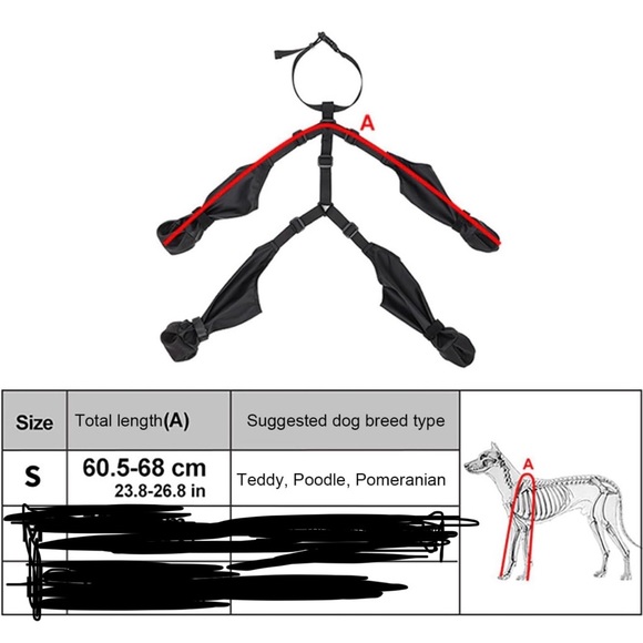 Dog Boots Leggings Small size - Picture 8 of 9